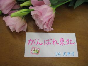 2011.04.10 JA大井川より♡｜「花のえちごや」　（山形県米沢市の花キューピット加盟店 花屋）のブログ